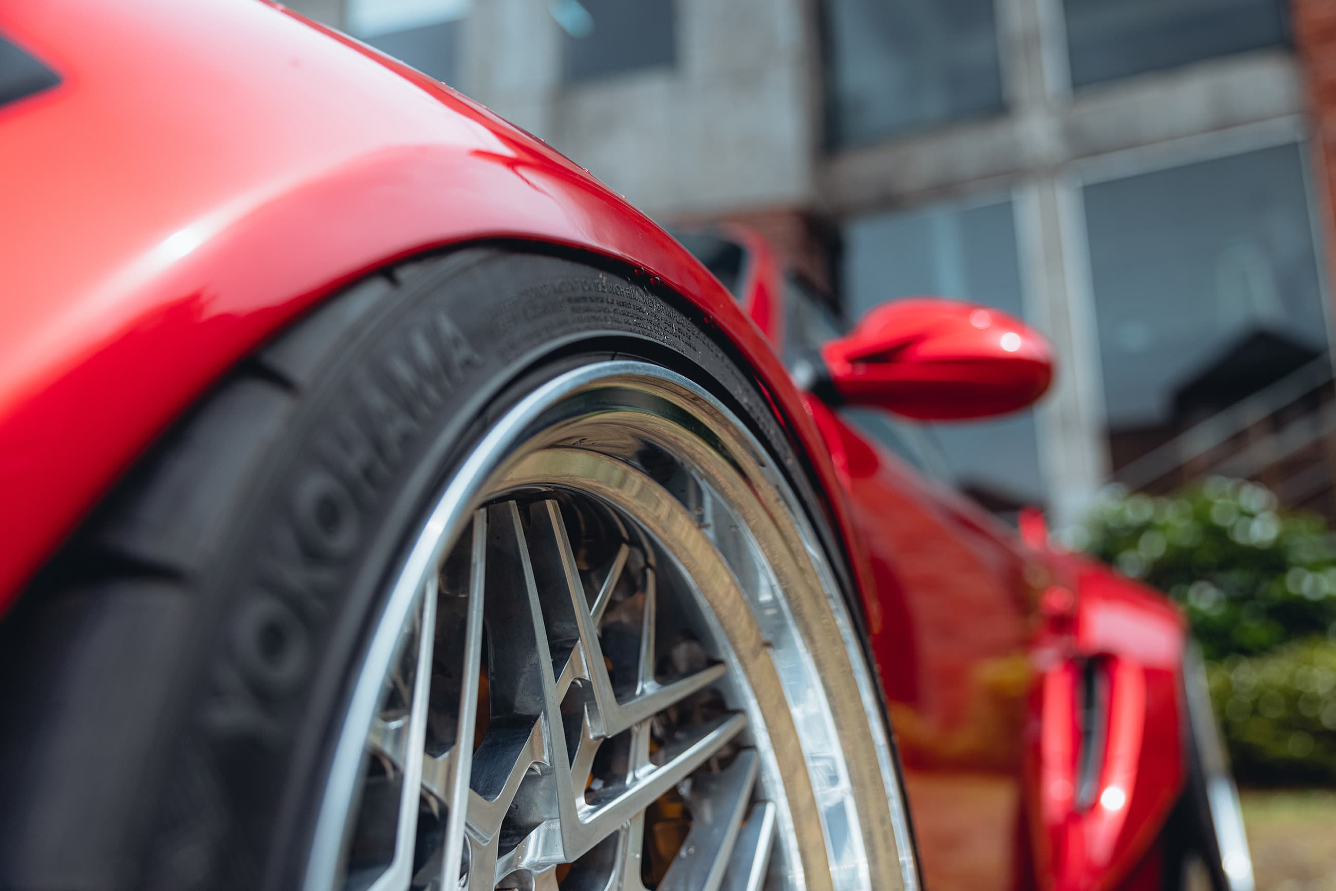 Karma Porsche 987 - front wheel fitment