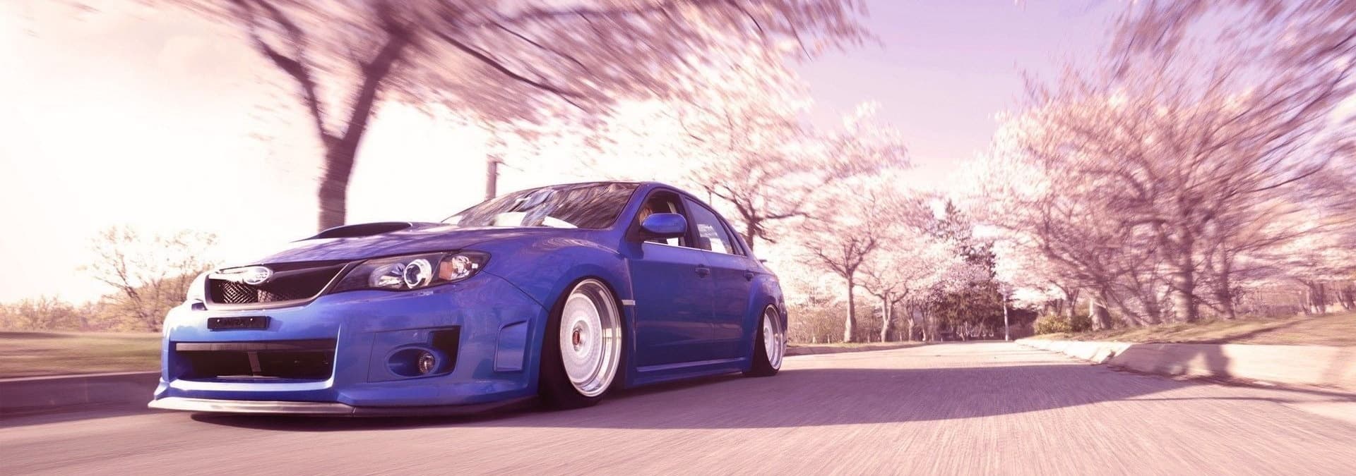 lowered vehicle
